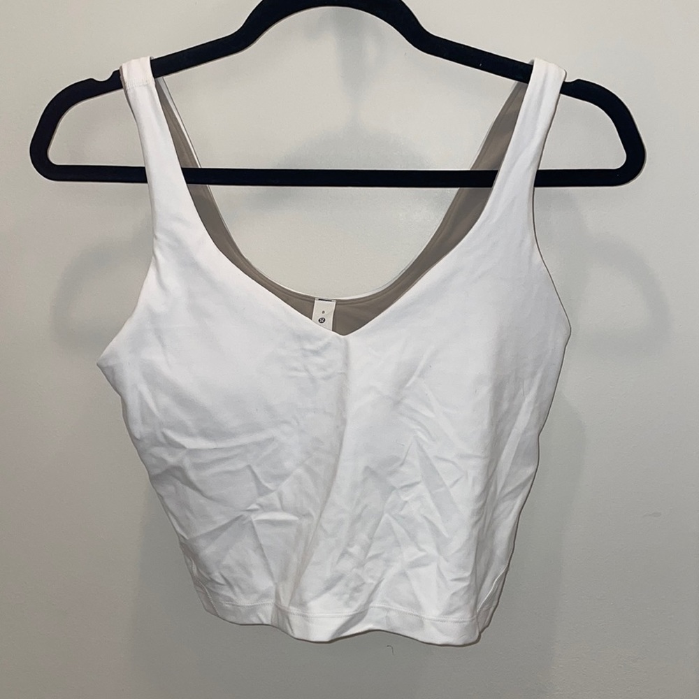 LULULEMON CROPPED BRA TOP